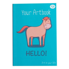 Купить Блокнот Profiplan Artbook 902330 Лошадь А5 64 цветных листа Дом, сад, огород