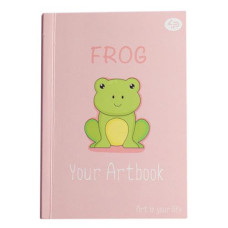 Купить Блокнот Profiplan Artbook 902316 Лягушка А5 64 цветных листа Дом, сад, огород