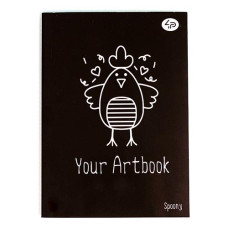 Купить Блокнот Profiplan Artbook Spoony 902743 Курица А5 64 цветных листа Дом, сад, огород