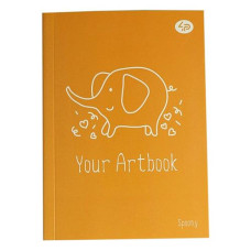 Купить Блокнот Profiplan Artbook Spoony 902736 Слон А5 64 цветных листа Дом, сад, огород