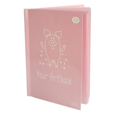 Купить Блокнот Profiplan Artbook Spoony 902705 Свинка А5 64 цветных листа Дом, сад, огород