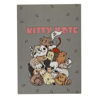 Блокнот Profiplan Kitty note 900060 А5 40 цветных листов серый