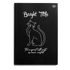 Купить Блокнот Profiplan Bright Title note 902521 А5 64 цветных листа черный Дом, сад, огород