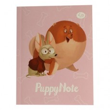 Блокнот Profiplan Puppy Note 902996 А5 40 листов с рисунком розовый