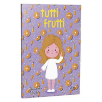Блокнот Profiplan Artbook Rainbow Tutti Frutti 901326 Апельсин А6 48 цветных листов