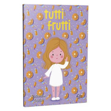 Купить Блокнот Profiplan Artbook Rainbow Tutti Frutti 901326 Апельсин А6 48 цветных листов Дом, сад, огород