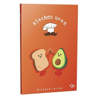 Блокнот Profiplan Artbook Rainbow Kitchen No 901234 Авокадо А6 48 цветных листов