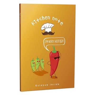 Блокнот Profiplan Artbook Rainbow Kitchen No 901258 Перец чили А6 48 цветных листов Купить Блокнот Profiplan Artbook Rainbow Kitchen No 901258 Перец чили А6 48 цветных листов Дом, сад, огород