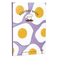 Блокнот Profiplan Artbook Rainbow Kitchen No 901272 Желтая яичница А6 48 цветных листов