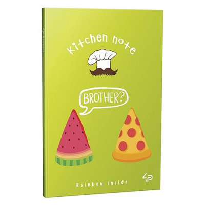 Блокнот Profiplan Artbook Rainbow Kitchen No 901241 Пицца А6 48 цветных листов Купить Блокнот Profiplan Artbook Rainbow Kitchen No 901241 Пицца А6 48 цветных листов Дом, сад, огород