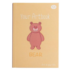 Купить Блокнот Profiplan Artbook 902361 Медведь А6 64 цветных листа Дом, сад, огород