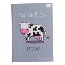 Купить Блокнот Profiplan Artbook 902439 Корова А6 64 цветных листа Дом, сад, огород
