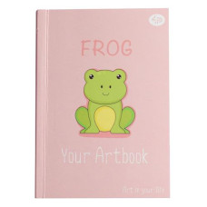 Купить Блокнот Profiplan Artbook 902392 Лягушка А6 64 цветных листа Дом, сад, огород