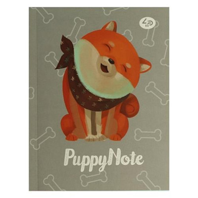 Блокнот Profiplan Puppy Note 903016 А6 40 листов с рисунком серый Купить Блокнот Profiplan Puppy Note 903016 А6 40 листов с рисунком серый Дом, сад, огород