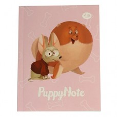 Блокнот Profiplan Puppy Note 903030 А6 40 листов с рисунком розовый