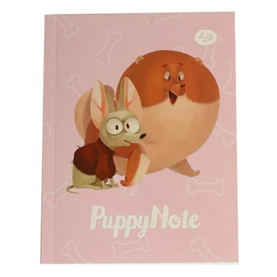 Блокнот Profiplan Puppy Note 903030 А6 40 листов с рисунком розовый Купить Блокнот Profiplan Puppy Note 903030 А6 40 листов с рисунком розовый Дом, сад, огород