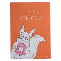 Блокнот Profiplan Artbook 50414 В6 64 цветных листа оранжевый