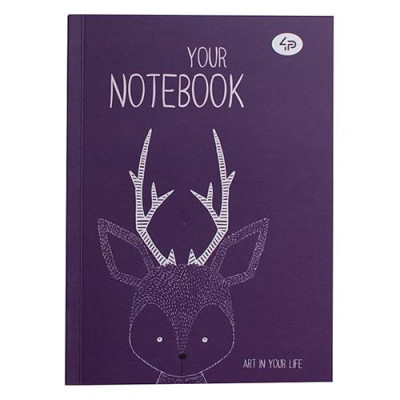 Купить Блокнот Profiplan Artbook 50292 В6 64 цветных листа фиолетовый Дом, сад, огород