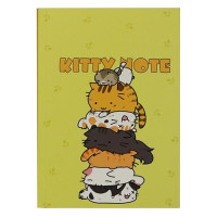 Блокнот Profiplan Kitty note 50636 В6 40 цветных листов желтый