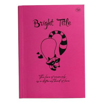 Блокнот Profiplan Bright Title note 902590 В6 64 цветных листа розовый