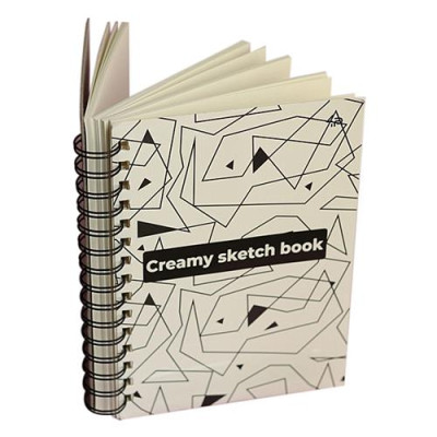 Купить Блокнот Profiplan Artbook Creamy sketch book 901654 А5 80 листов на пружине кремовый Дом, сад, огород