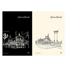 Купить Блокнот Profiplan Artbook Two in one sketch book 903238 А5 64 листа черные и бежевые Дом, сад, огород