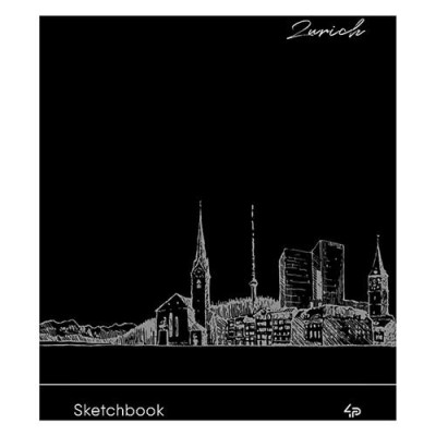 Блокнот Profiplan Artbook Black sketch book 903221 А5 64 листа на пружине черный Купить Блокнот Profiplan Artbook Black sketch book 903221 А5 64 листа на пружине черный Дом, сад, огород