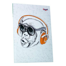 Купить Блокнот Profiplan Artbook Music note monkey 900169 А5 клетка 40 листов Дом, сад, огород