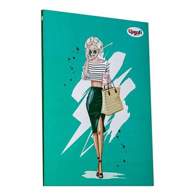 Купить Блокнот Profiplan Artbook Fashion 900367 А5 клетка 40 листов зеленый Дом, сад, огород