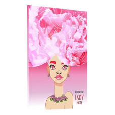 Купить Блокнот Profiplan Artbook Lady book Funny 50735 А5 клетка 40 листов розовый Дом, сад, огород