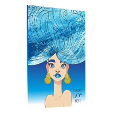 Купить Блокнот Profiplan Artbook Lady book Stylish 50759 А5 клетка 40 листов синий Дом, сад, огород
