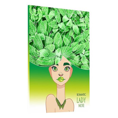 Купить Блокнот Profiplan Artbook Lady book Lucky 50728 А5 клетка 40 листов зеленый Дом, сад, огород
