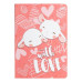Купить Блокнот Profiplan Artbook With love 902217 А5 40 листов с рисунком Дом, сад, огород