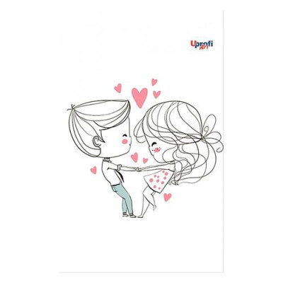 Блокнот Profiplan Lovers danncing 50568 А6 40 листов с рисунком Купить Блокнот Profiplan Lovers danncing 50568 А6 40 листов с рисунком Дом, сад, огород