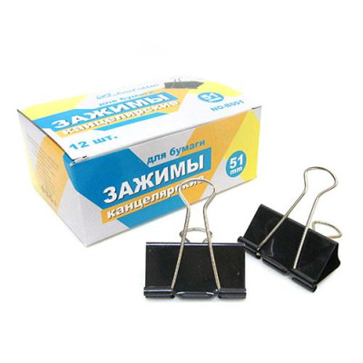 Купить Биндер В-001 51мм черный Дом, сад, огород