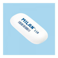 Ластик Milan CМM118 6.3х2.8х0.9 см овальный