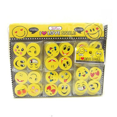 Купить Ластик Smile L3709 2.5см желтый Дом, сад, огород