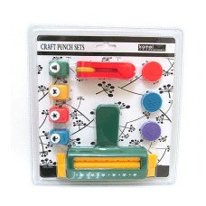 Купить Набор фигурных дыроколов Craft punch sets KM-66602 5623 9 предметов Дом, сад, огород