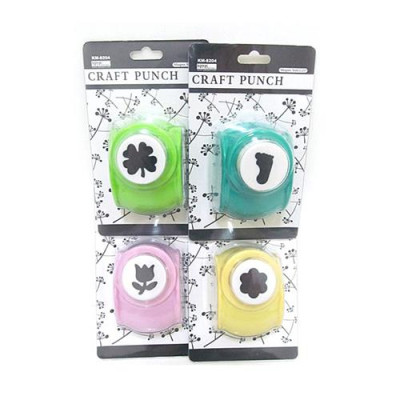 Купить Дырокол фигурный Craft punch KM-8204 d36мм фигурки mix цвет mix Дом, сад, огород