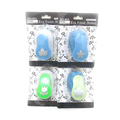 Купить Дырокол фигурный Eva Foam Maker KM-8810 Узоры d25мм фигурки mix цвет mix Дом, сад, огород
