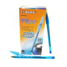 Купить Ручка шариковая Beifa AA934U 1мм синяя Дом, сад, огород