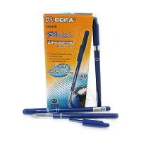 Ручка шариковая Beifa AA938D 1мм синяя