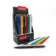 Ручка масляная Piano 005 автоматическая синяя