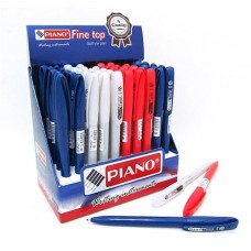 Ручка масляная Piano PB-1151 Twist поворотная синяя