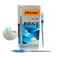 Ручка масляная Piano PT-1157 синяя