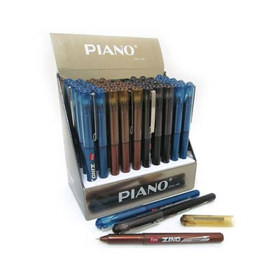 Купить Ручка масляная Piano PT-225 Zing синяя Дом, сад, огород