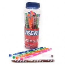 Ручка масляная Wiser colorus-bl Colours 0.6мм синяя