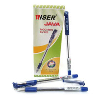 Ручка масляная Wiser java-bl Java 0.7мм синяя