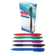 Ручка масляная Goldex 1002-tip Tip Star автоматическая 1мм синяя