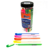 Ручка масляная J.OTTEN 875 Candy Gel безстержневая 0.6мм синяя
